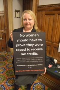 Anne McLaughlin MP calls on the UK Government to scrap the rape clause